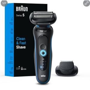 Braun Series 5 Clean /Fast Shave Shaver Kit Model: 5118s